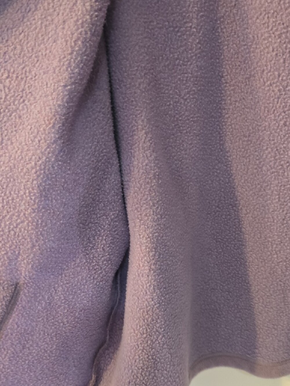 Vintage Talbots purple fleece button-up jacket - Picture 10 of 10